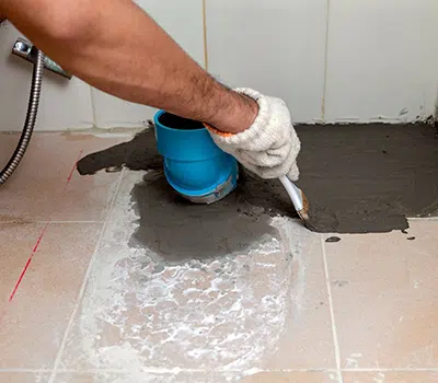 Bathroom waterproofing