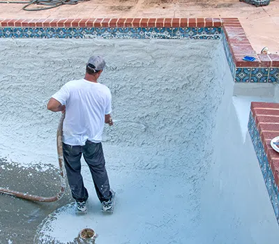 Swimming pool waterproofing